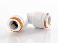 Carbest 90° Winkelverbinder für 12-mm-Rohrsystem mit Sicherungsclips
