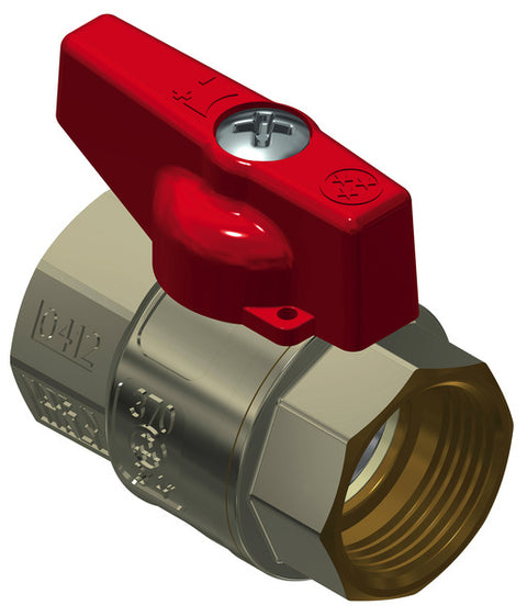 Valvola a sfera in alluminio 3/8"