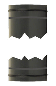 Abwasserrohr 40 mm, 0,5 m – beidseitig mit O-Ringen