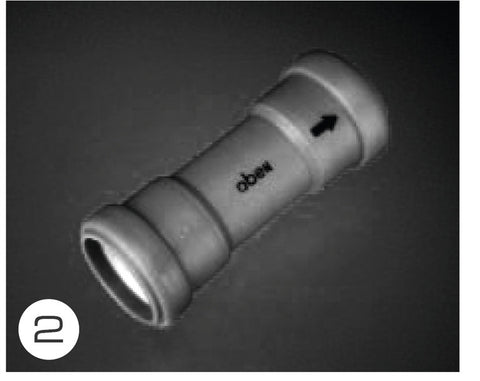 Abwasserrohrsystem 28mm