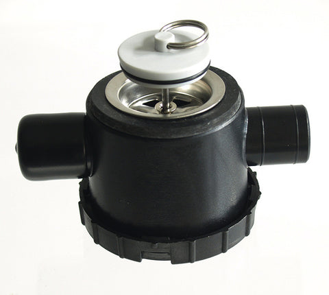 Siphon 39mm avec tamis en acier inoxydable pour système d'égouts