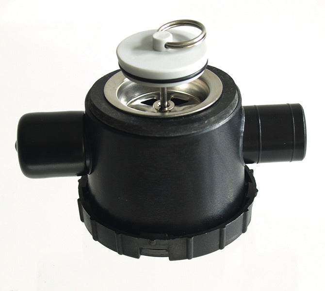 Siphon 39mm mit Edelstahlsieb für Abwassersystem