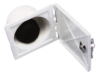 Tubulure de remplissage d'eau avec clapet verrouillable – Blanc, Ø 40 mm