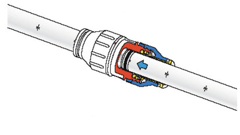 Stützhülse Superseal 12mm für Speedpex-Rohr