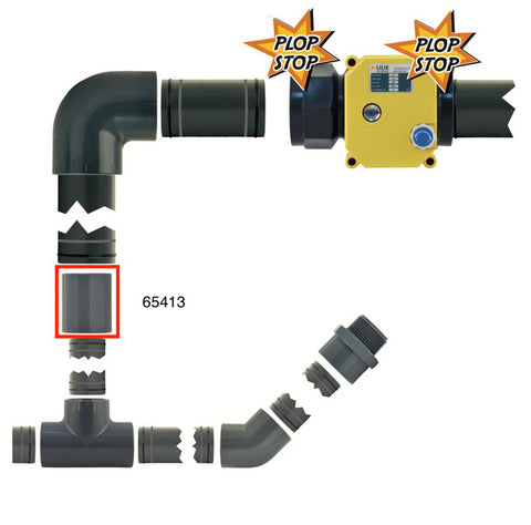 Tubo da 40 mm, con O-ring