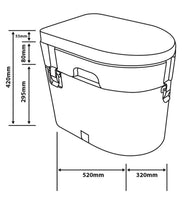 toilettes sèches de camping