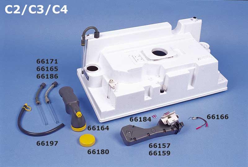 Schalter für PP-Cassette