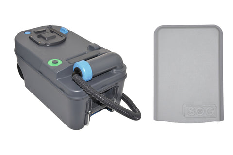 Kit de ventilation SOG C220 pour paroi latérale gris clair