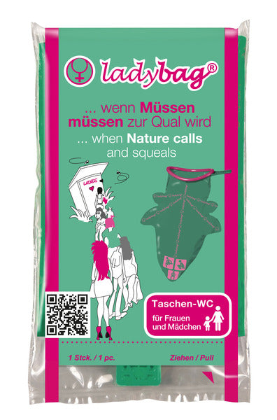 ladybag - trousse de toilette de poche pour femmes et filles