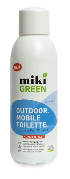 MikiGREEN Outdoor. Toilette mobile - Concentrato