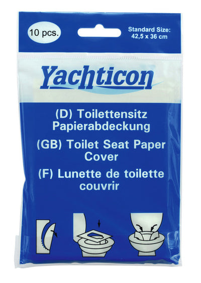 Toilettensitz-Papierabdeckung 10Stk.