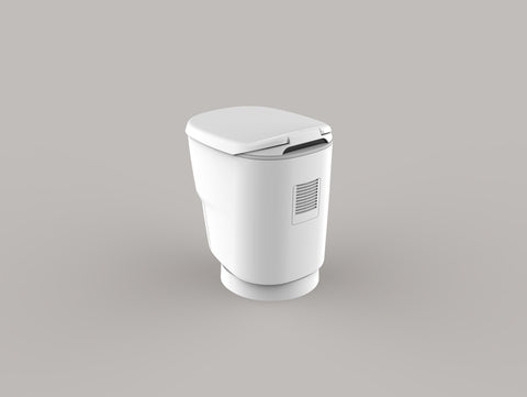 Clesana C1 – WC senz'acqua con base rotonda