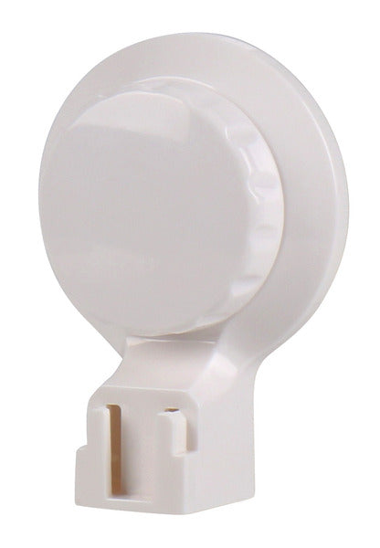 Scopino per WC con ventosa, bianco
