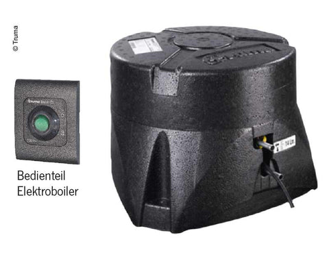 Scaldabagno elettrico - 14 litri - Pannello di controllo nero - Senza set idrico