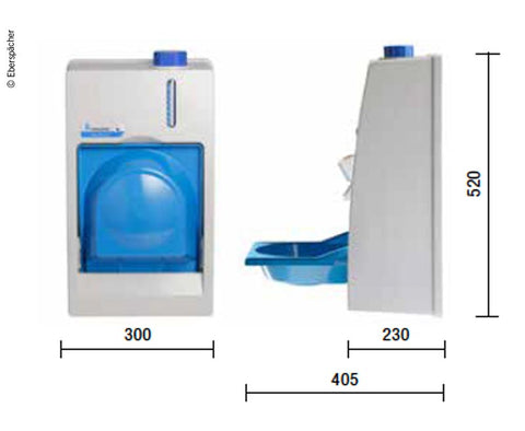 Eberspächer Handiwash 12V per acqua calda e fredda capacità 8,5 l