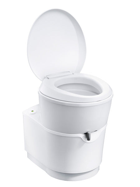 Cassettentoilette C223-S Spülung elektrisch - 18 l - Weiß