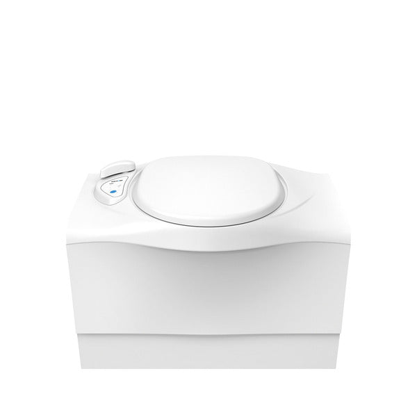 Cassettentoilette C402-X elektrisch, weiss, rechts