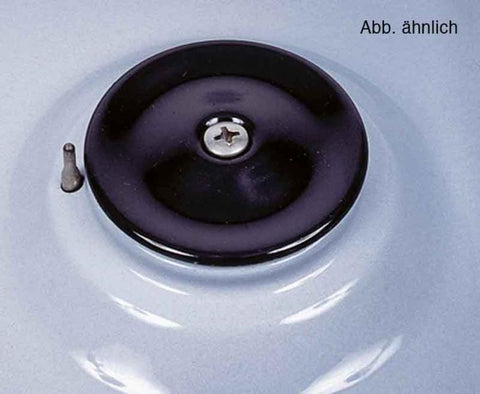 Coperchio bruciatore 62mm smaltato con 2 viti