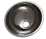 Lavabo / Lavello - Acciaio inox rotondo 260 mm