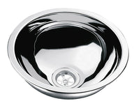 Spüle rund, Einbaumass: ∅ 260 mm