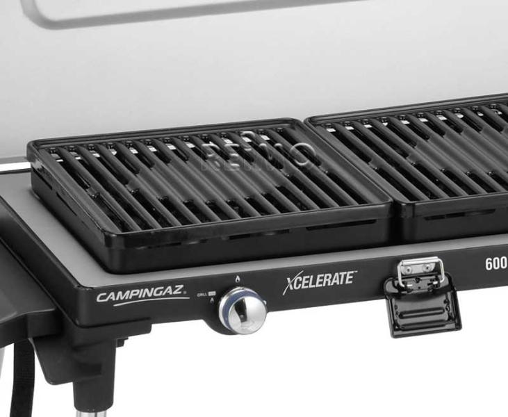 Camping Kitchen - Gasgrill und Gaskocher, mit 2 Ablagen