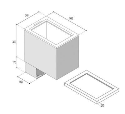 TL43 Kompressor-Kühlbox Toploader