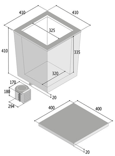 Vitifrigo TL37L Kompressor-Kühlbox Toplader