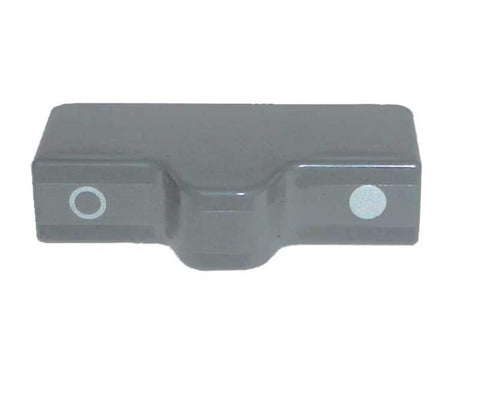 Serratura per porta Dometic Serie 7 grigia per porta curva, 1 porta