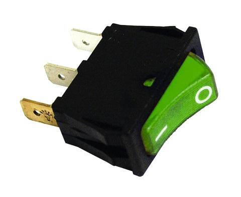 Interruttore a bilanciere bel230V verde