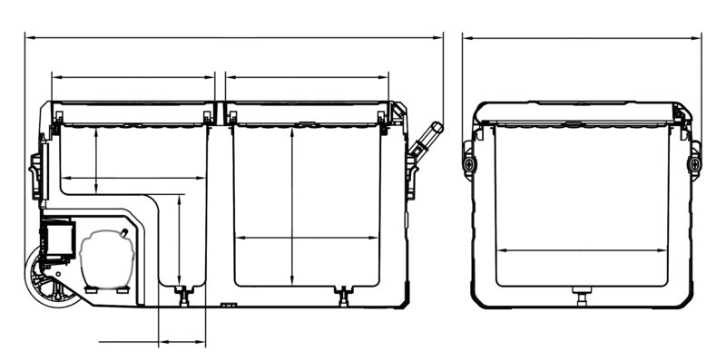 Carbest DualCooler 72 Kompressor-Kühlbox