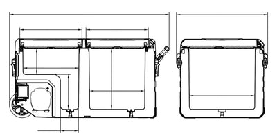 Carbest DualCooler 72 Kompressor-Kühlbox