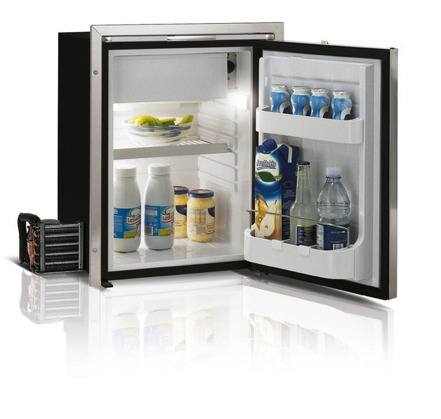 Vitrifrigo C42LX Edelstahl-Kühlschrank - 12/24V, 42 Liter