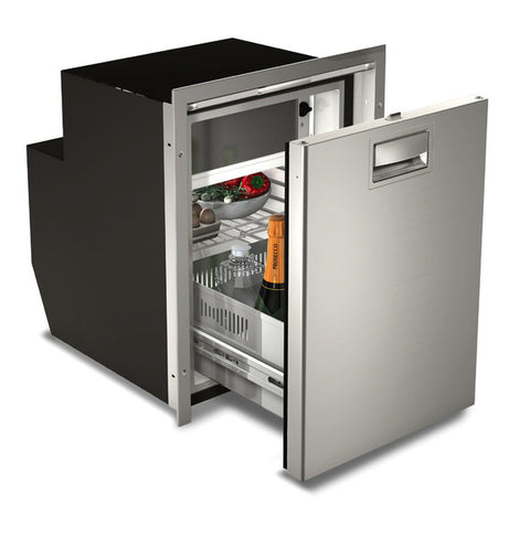 Réfrigérateur à tiroirs Vitrifrigo DW51 RFX en acier inoxydable - 12/24V, 51 litres