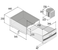 Frigorifero a cassetto Vitrifrigo D30A - 12/24V, 30 litri