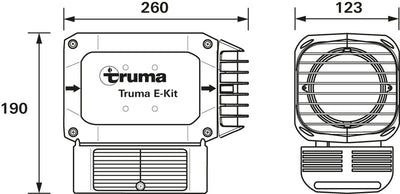 Truma VarioHeat E-Kit, zusatz Elektroheizung als Ergänz. zu VarioHeat