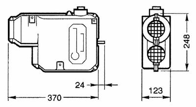 Bodenkamin für E2400 lang