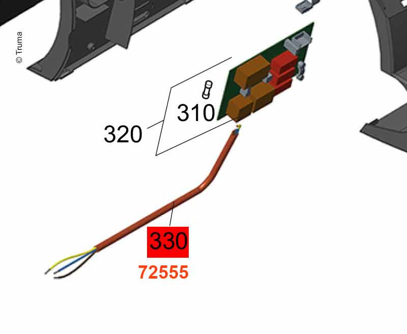 Kabel 230V 1,6m