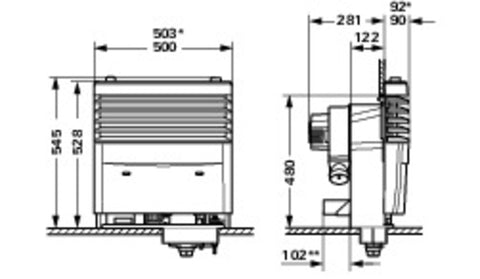 Stufa Truma - Trumatic S3004 30mbar con accensione automatica