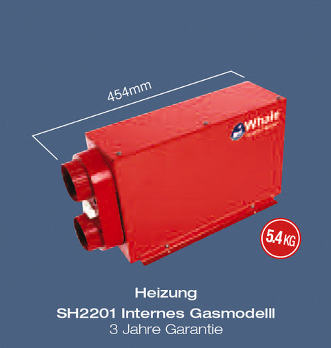 Riscaldatore a gas da incasso Webasto 2KW