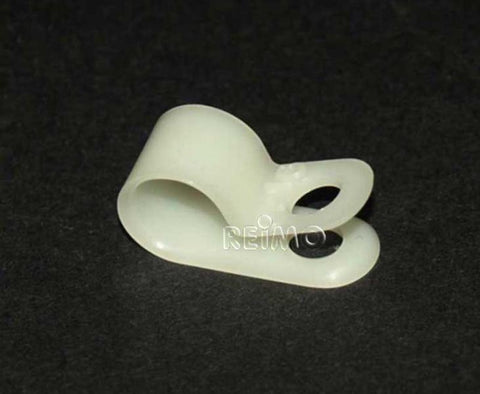 Fascetta stringitubo in plastica 8 mm allentata