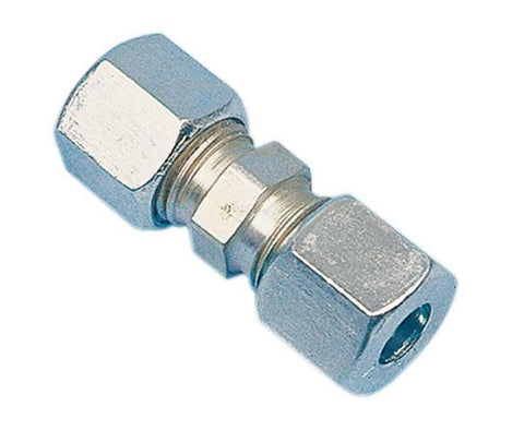 Collegamento a vite con anello tagliente dritto 8mm 2 pezzi