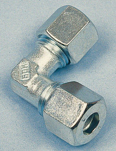 Angolo di collegamento a vite con anello di taglio da 8 mm