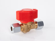 Valvola di intercettazione a chiusura rapida a 1 via per tubo del gas da 8 mm