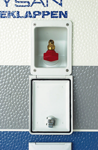 Presa di sicurezza gas bianca