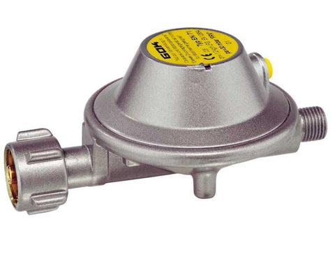 Régulateur de gaz avec manomètre - 30 mbar