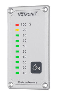 VOTRONIC Indicatore di livello acque grigie a LED S – Indicatore di livello serbatoio 12 V