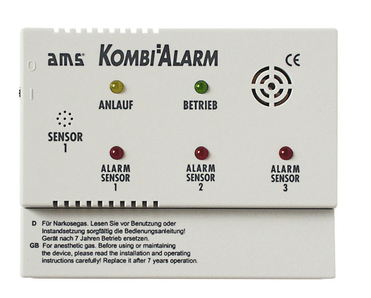 AMS Gas-Alarmgerät Kombialarm - Anlage 12V