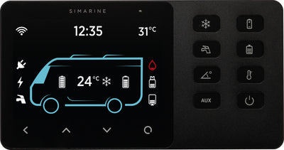 Caravan Control System mit Überwachungs-/Schaltsystem bis zu 10 Geräte