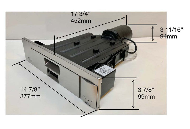 SWEEPOVAC Einbau-Staubsauger 650W