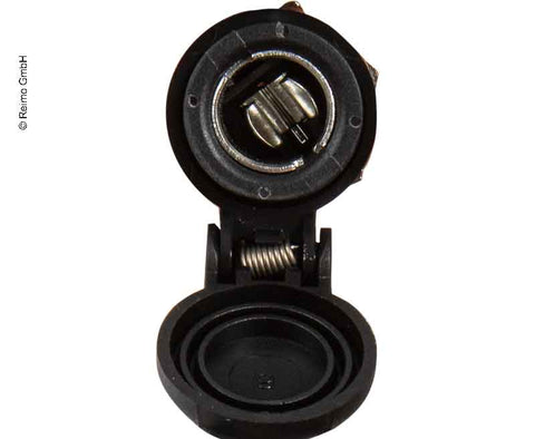 Presa da incasso 12V nera